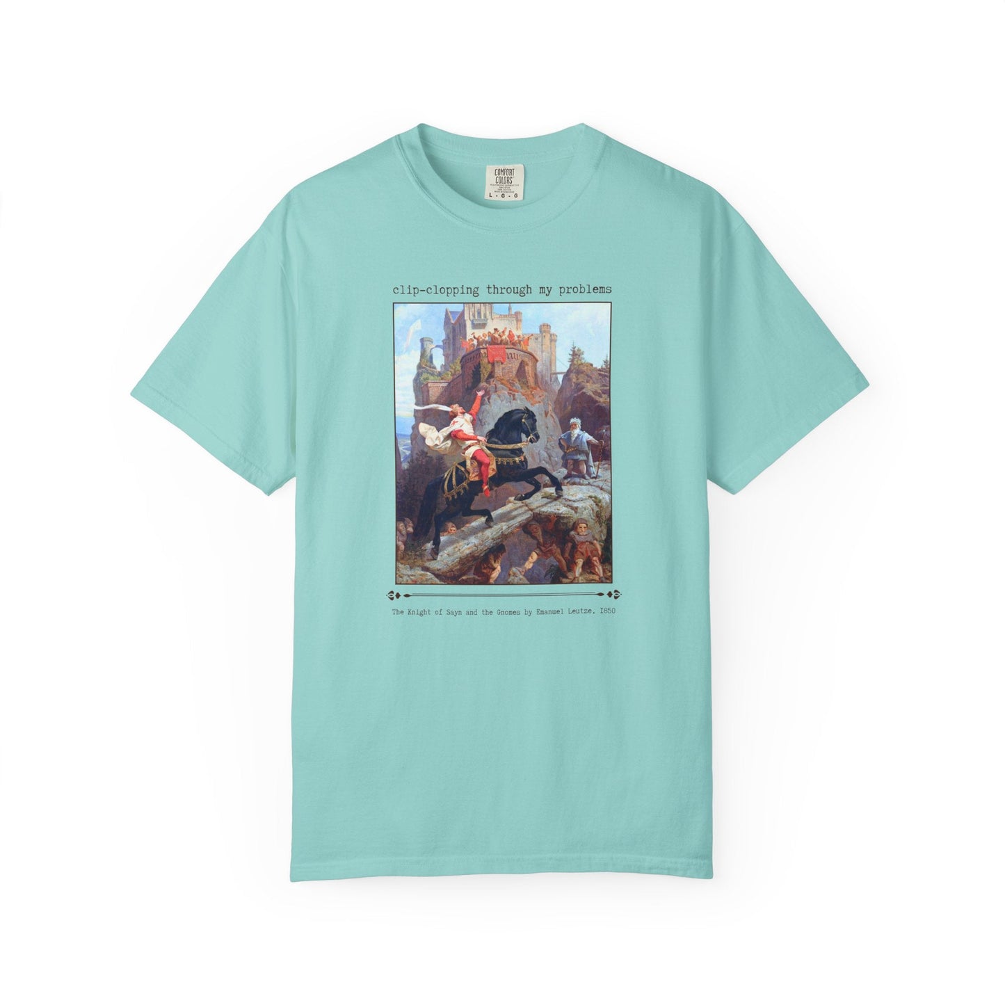 Clip-Clopping Through My Problems Tee