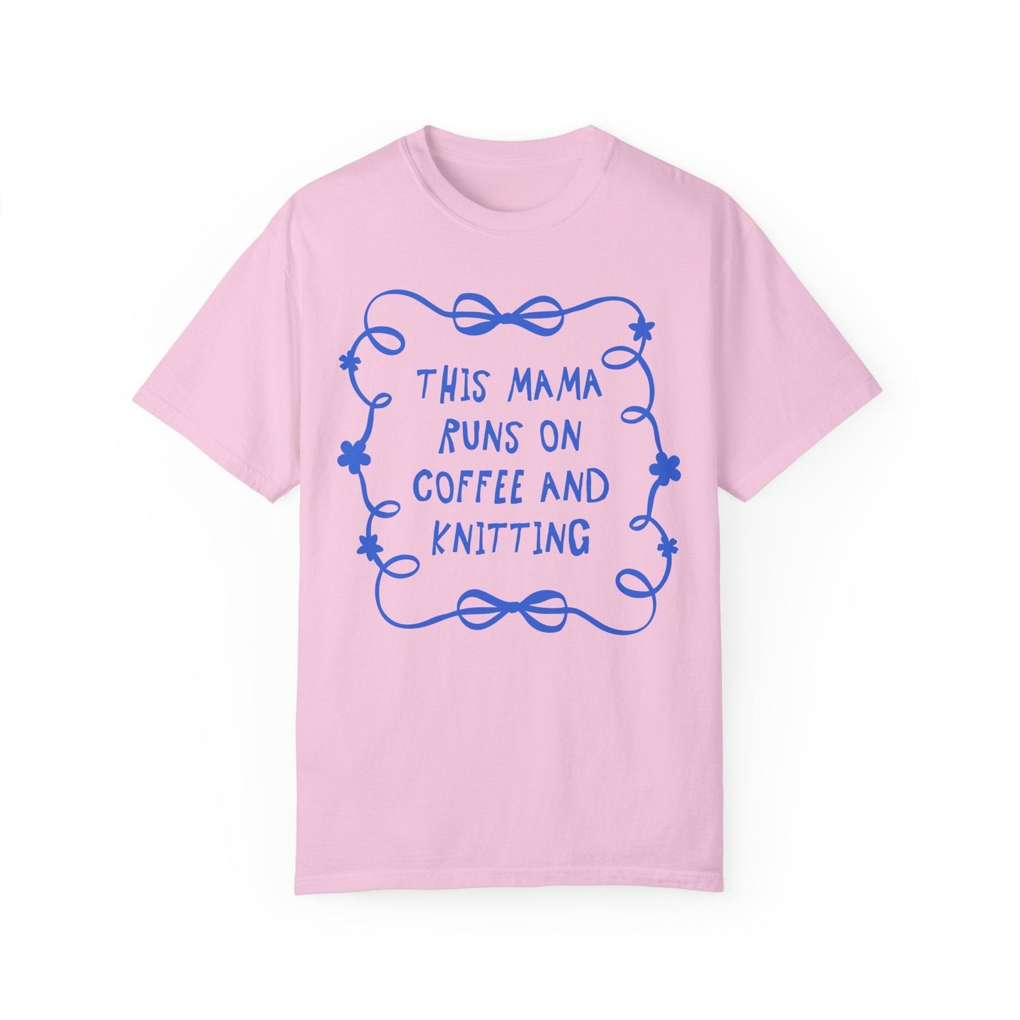 Coffee and Knitting Mother's Day Tee