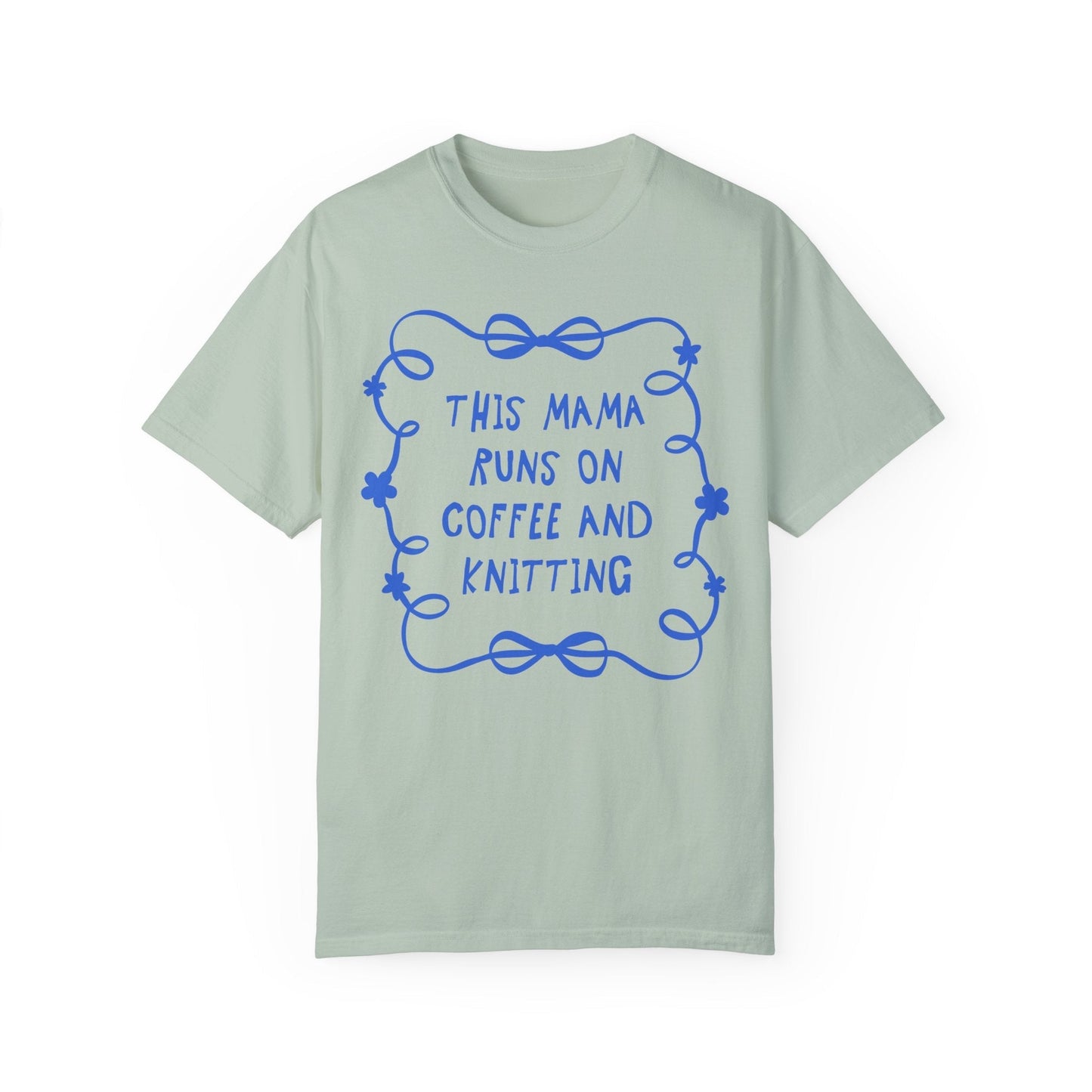 Coffee and Knitting Mother's Day Tee