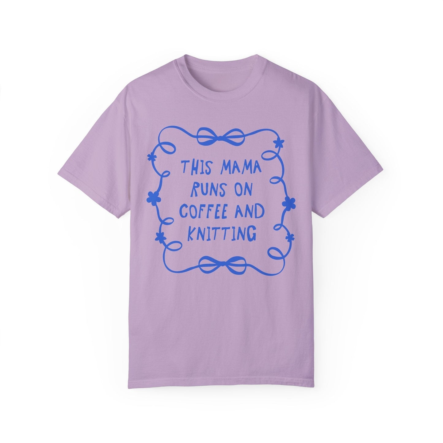 Coffee and Knitting Mother's Day Tee