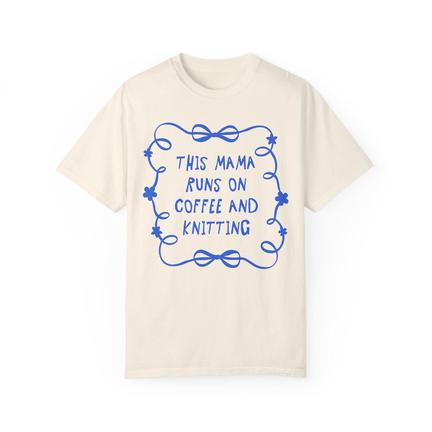 Coffee and Knitting Mother's Day Tee