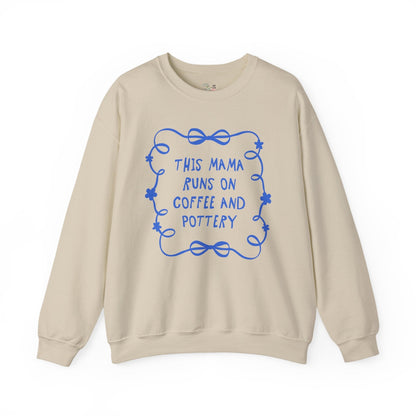 This Mama Runs on Coffee and Pottery