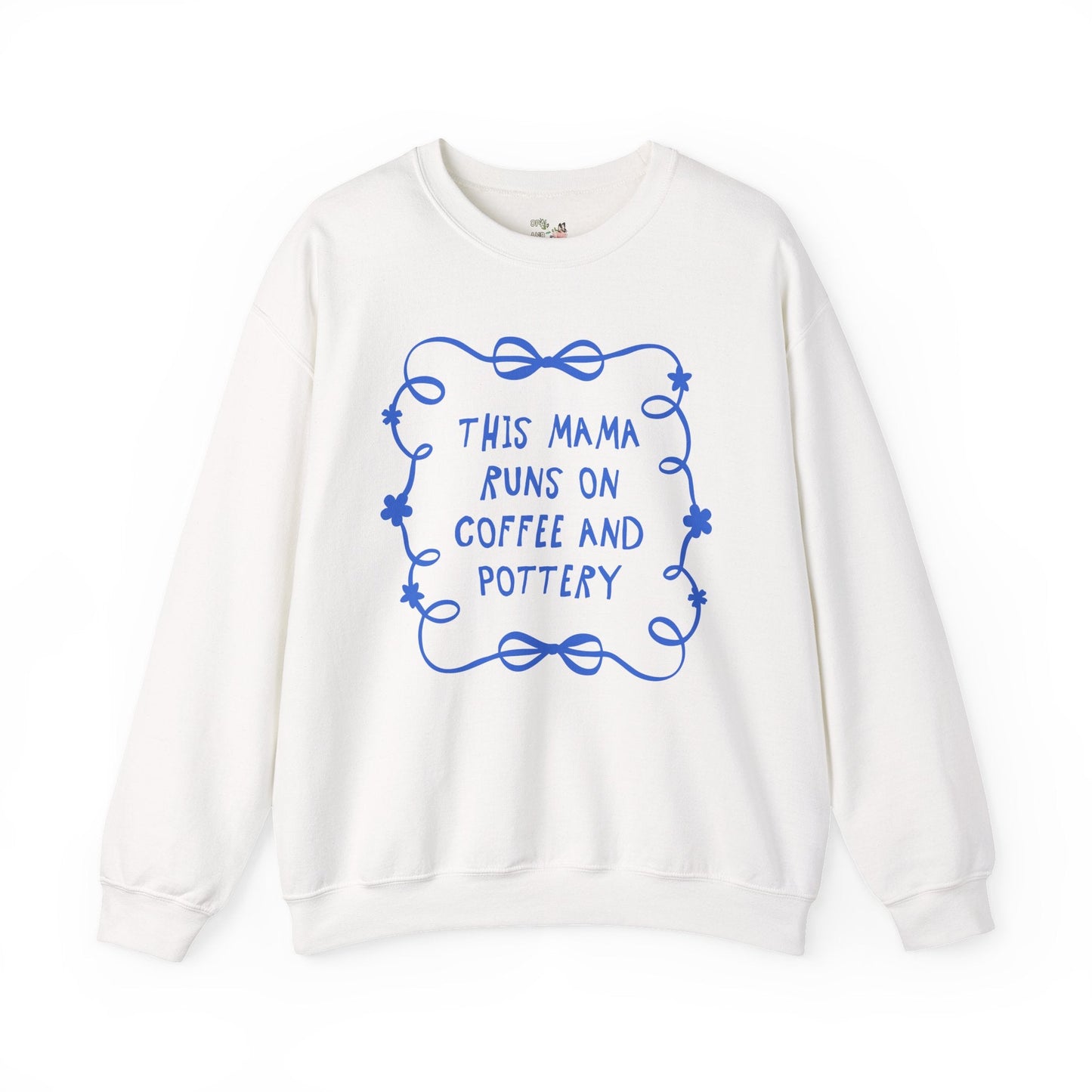 This Mama Runs on Coffee and Pottery