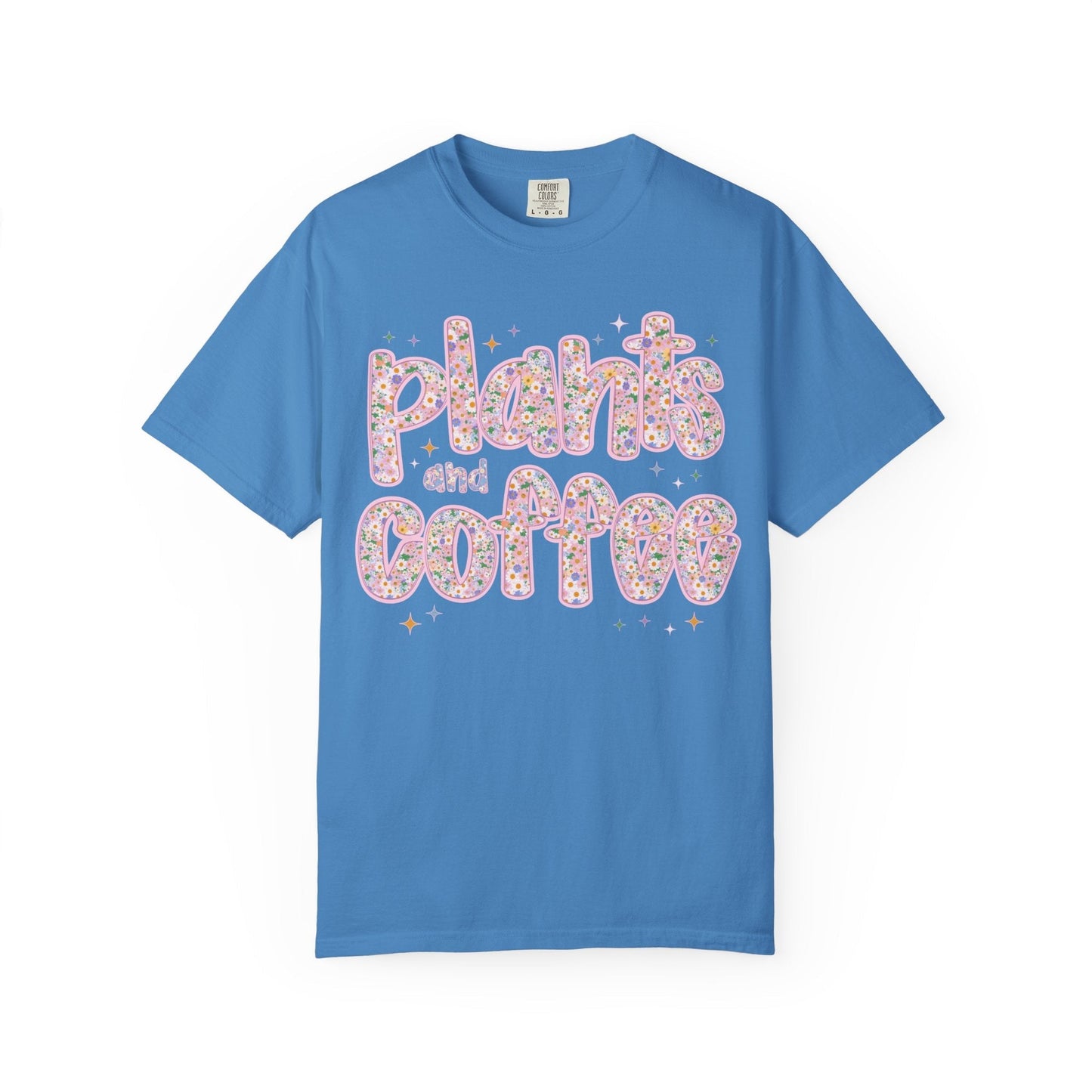 Plants and Coffee Floral Tee