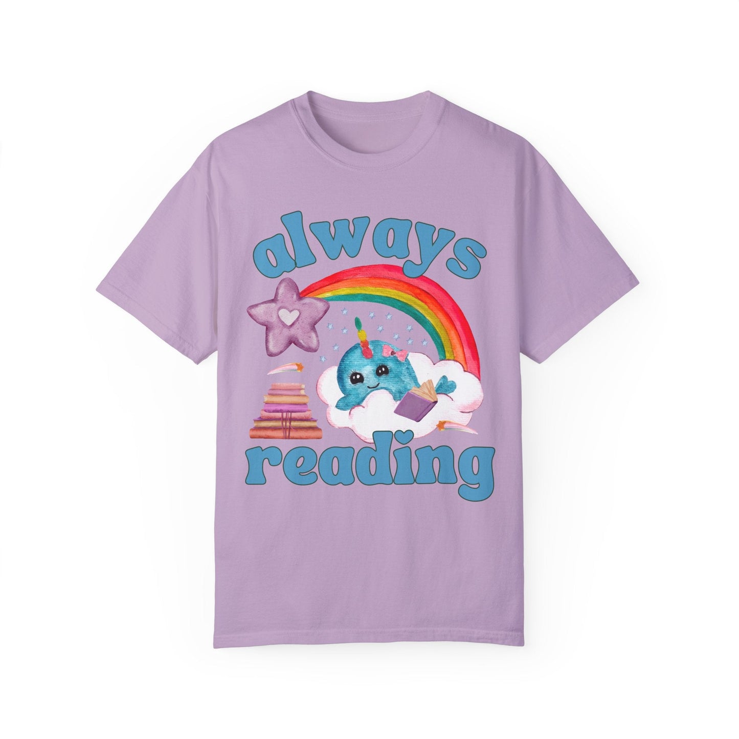 Colorful Always Reading Tee
