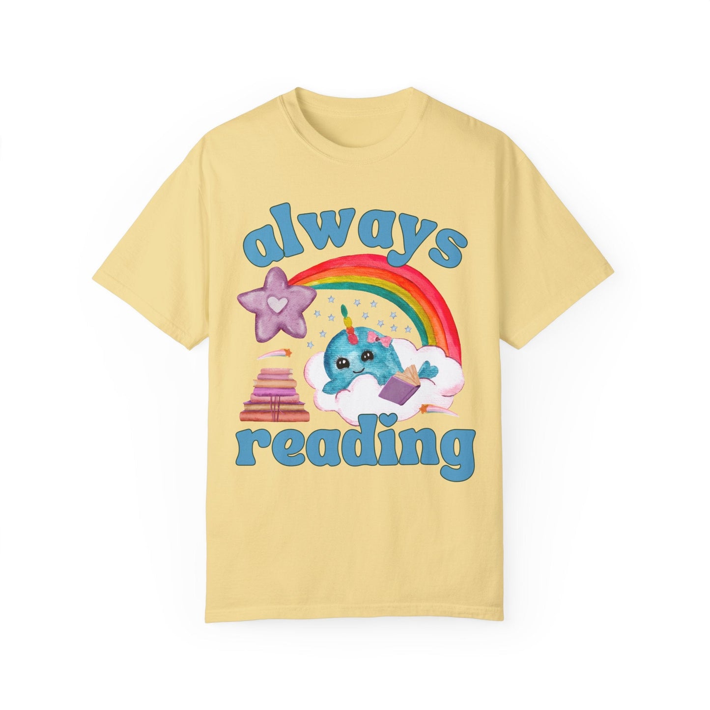 Colorful Always Reading Tee