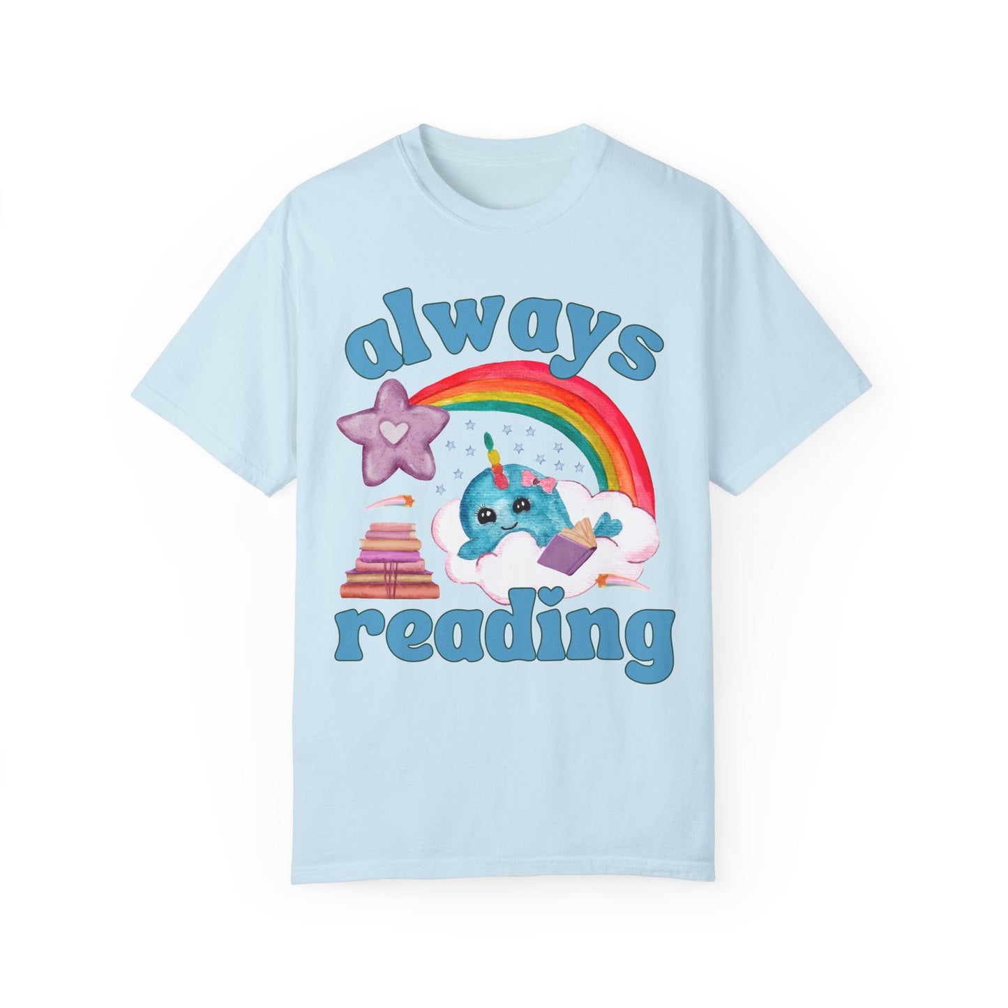 Colorful Always Reading Tee
