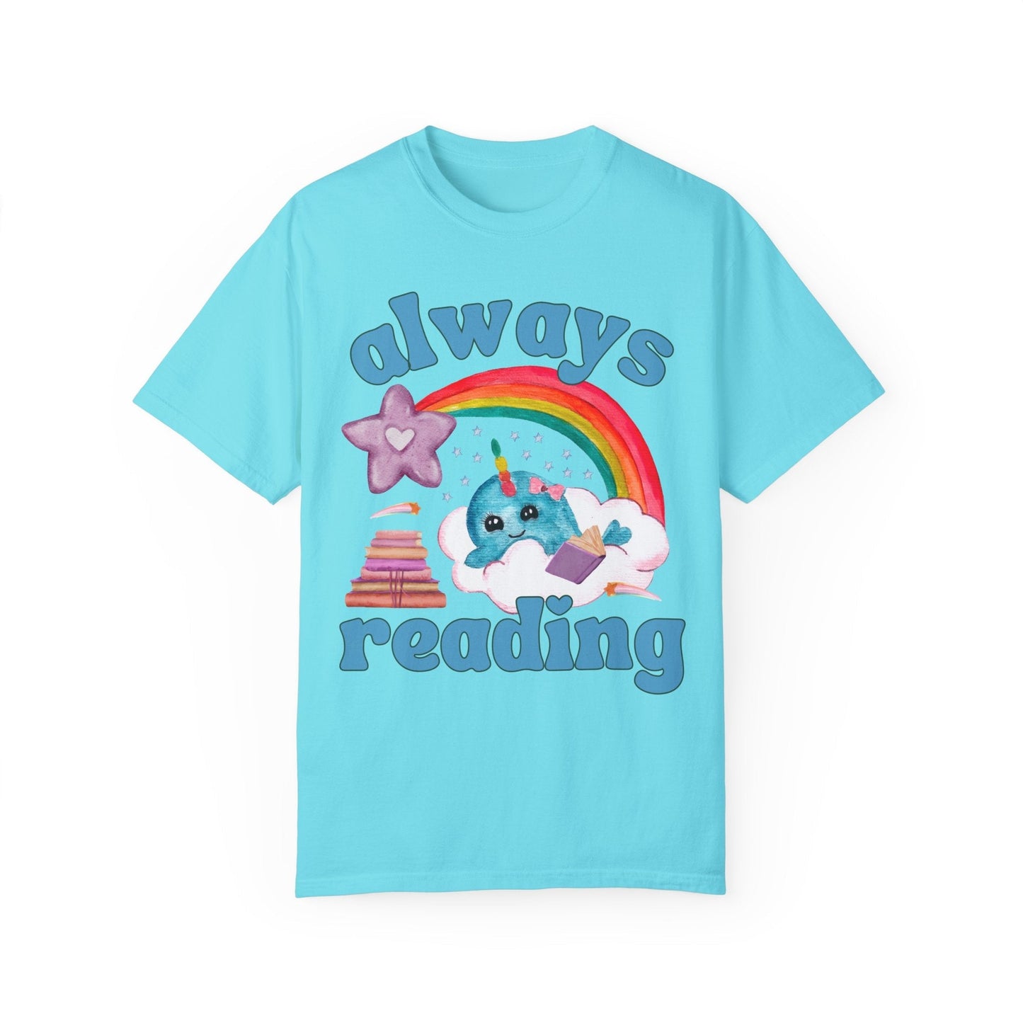 Colorful Always Reading Tee