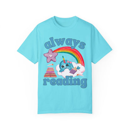 Colorful Always Reading Tee
