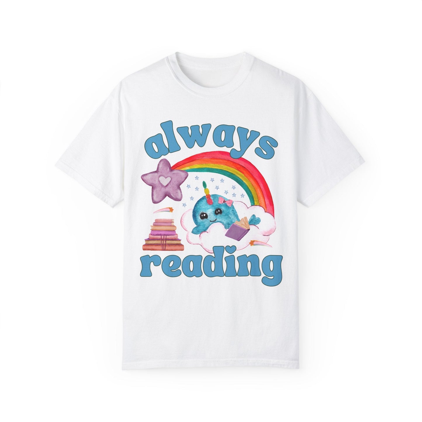 Colorful Always Reading Tee
