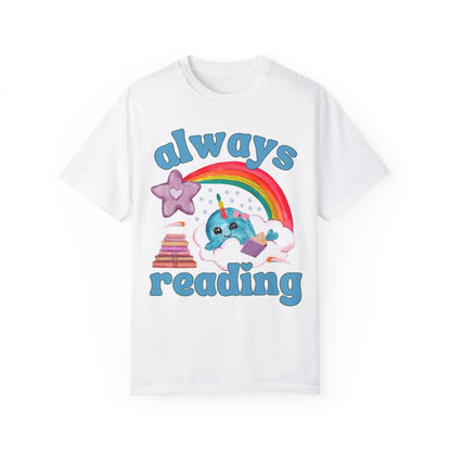 Colorful Always Reading Tee
