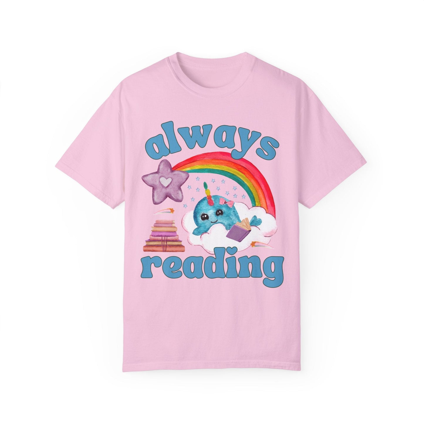 Colorful Always Reading Tee