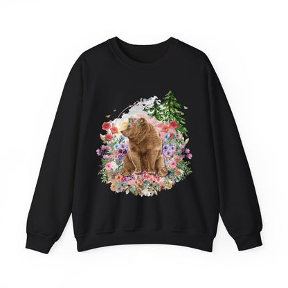 Colorful and Whimsy Bear Sweatshirt