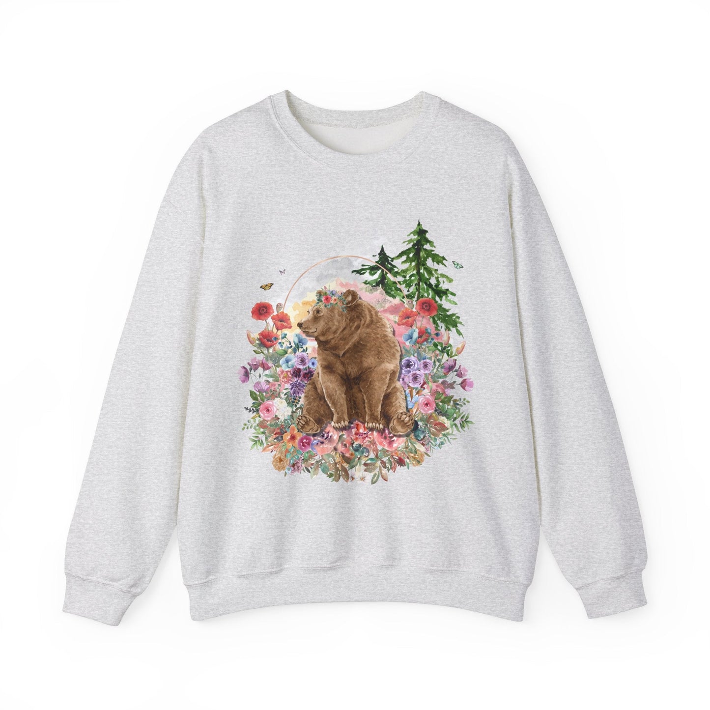 Colorful and Whimsy Bear Sweatshirt