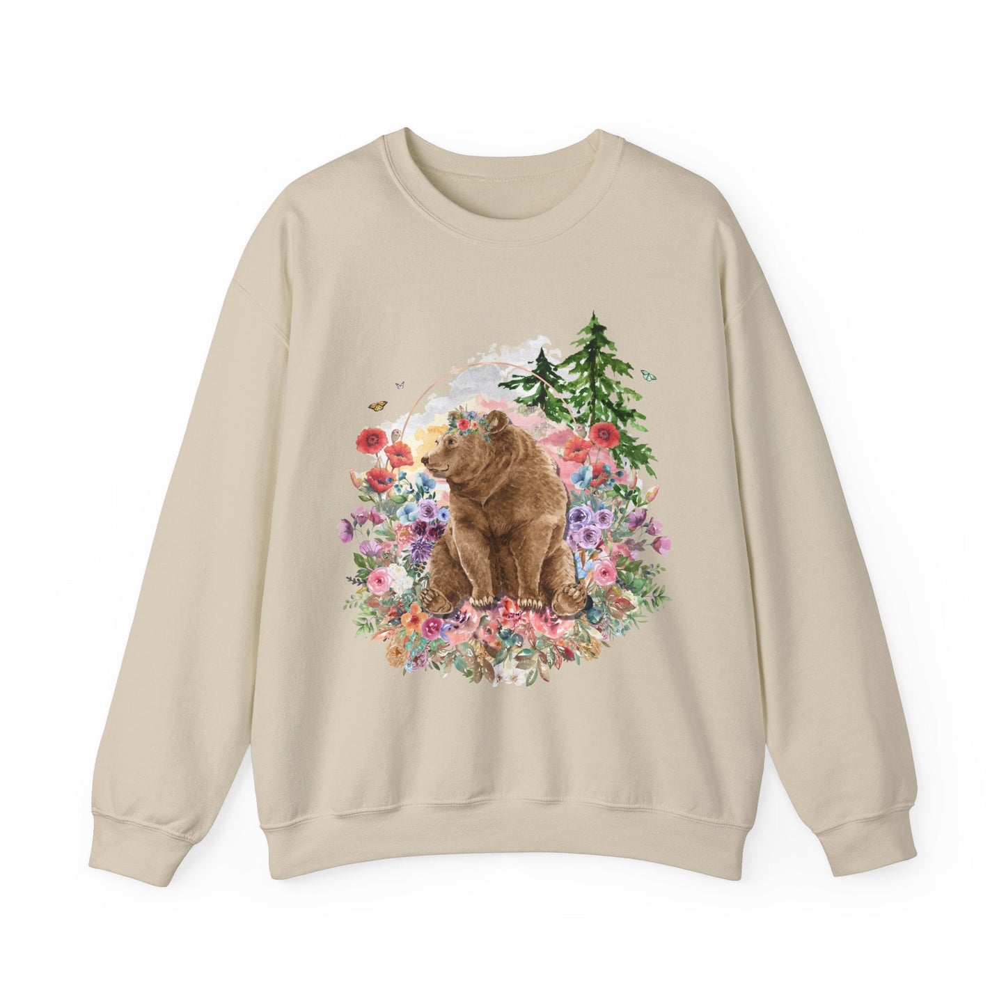 Colorful and Whimsy Bear Sweatshirt