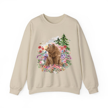 Colorful and Whimsy Bear Sweatshirt