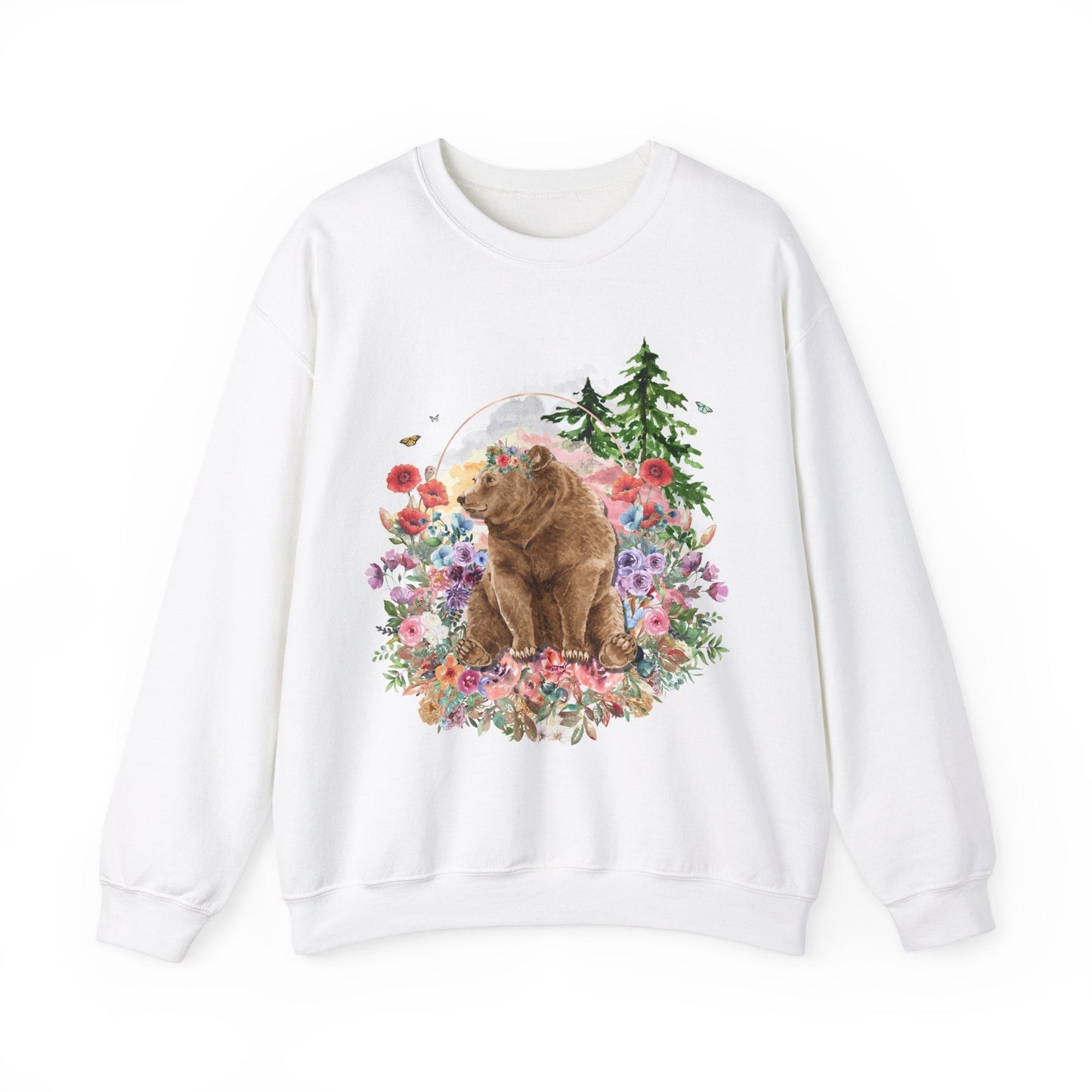 Colorful and Whimsy Bear Sweatshirt