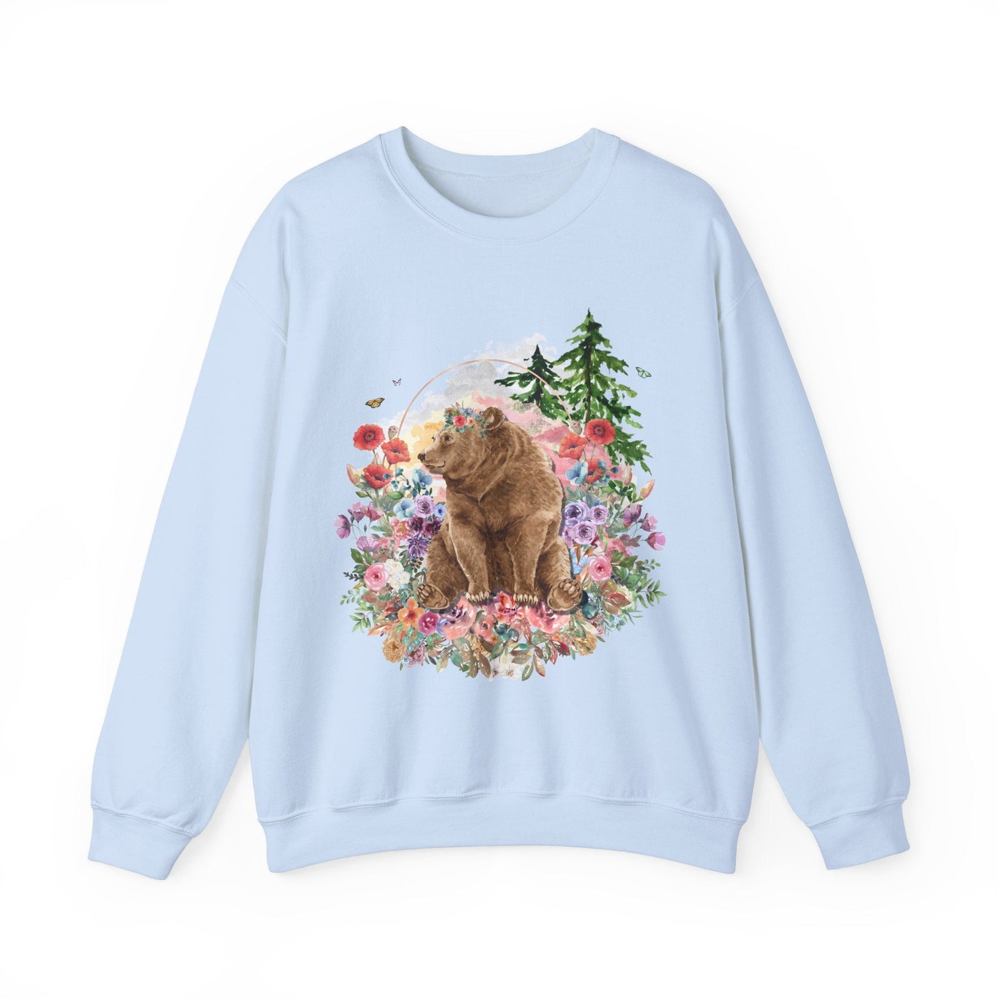 Colorful and Whimsy Bear Sweatshirt