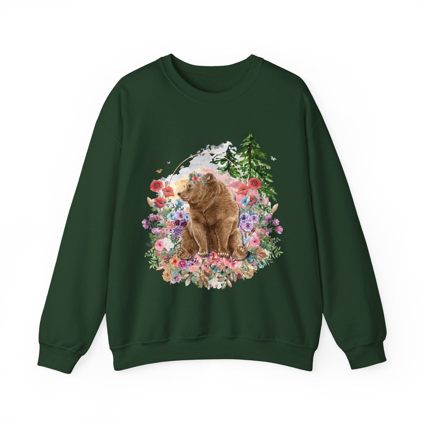 Colorful and Whimsy Bear Sweatshirt