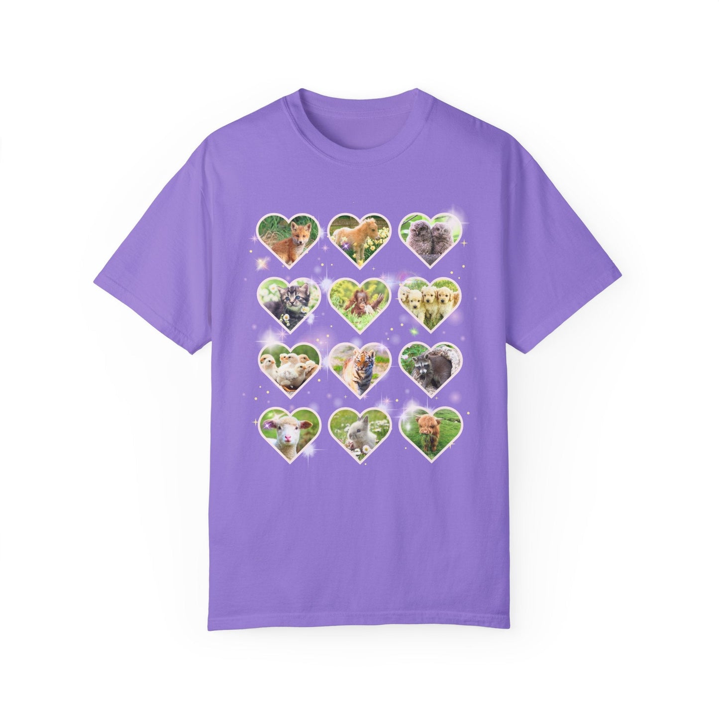 Y2k Aesthetic Baby Animal Tee