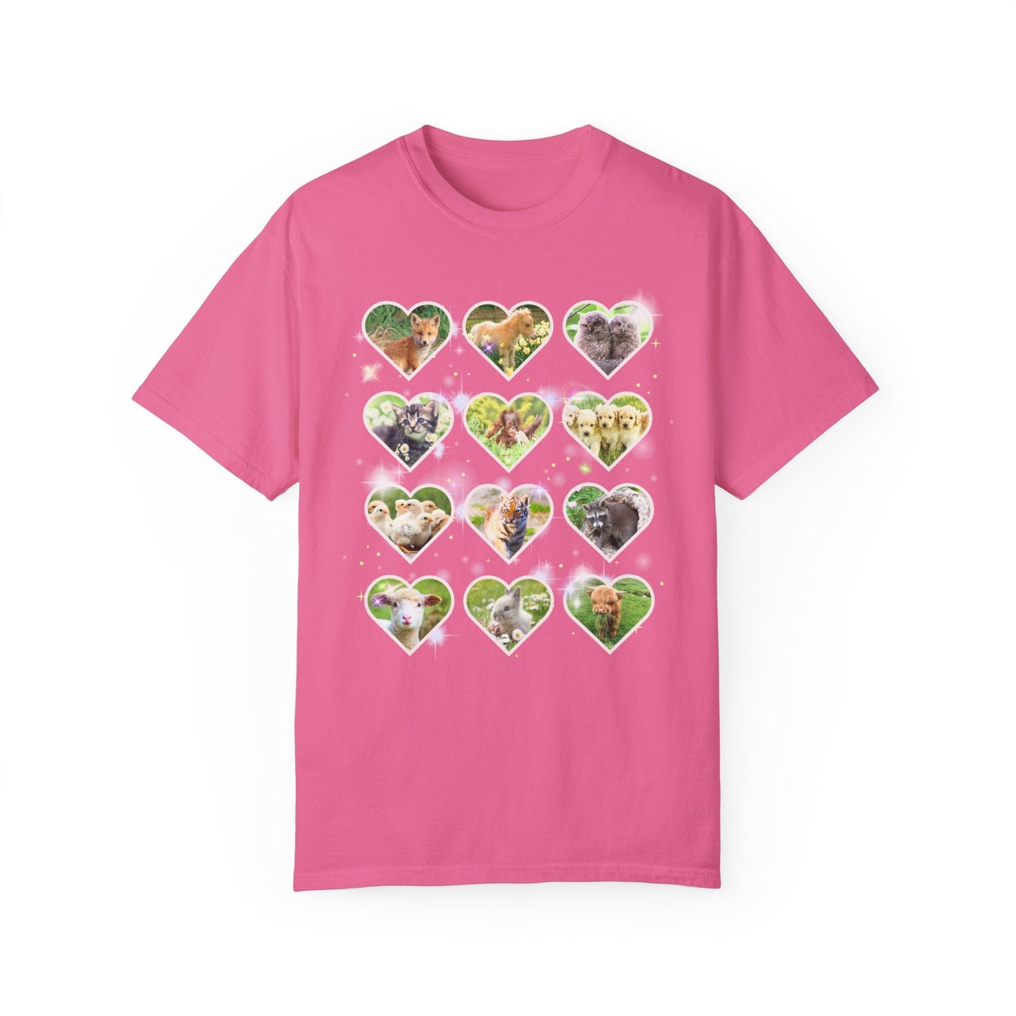 Y2k Aesthetic Baby Animal Tee