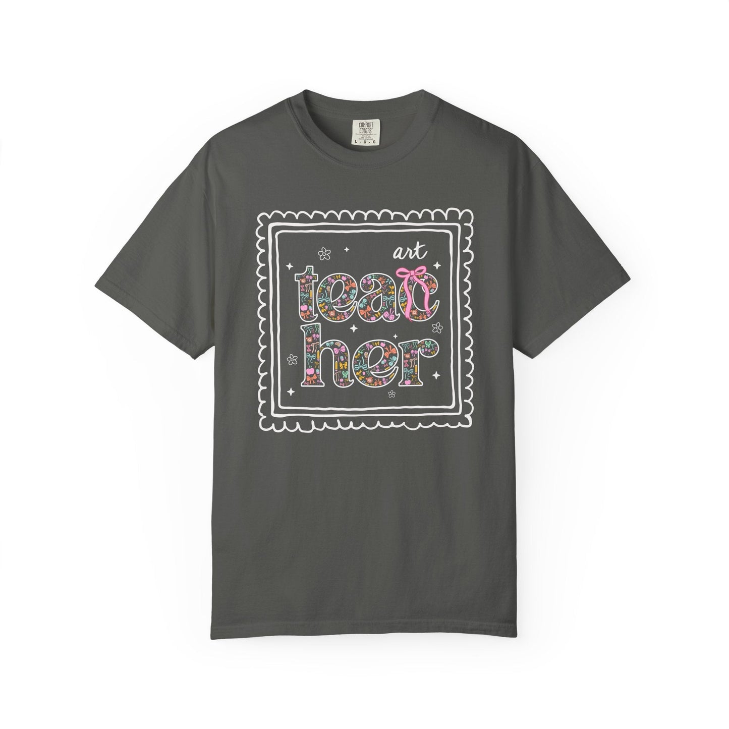 Colorful Art Teacher Tee Shirt