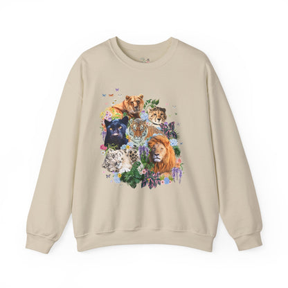Big Cat Animal Lover Sweatshirt