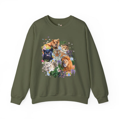 Big Cat Animal Lover Sweatshirt