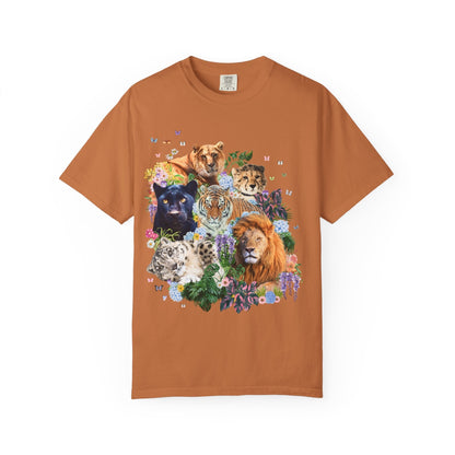 Colorful Big Cat Tee