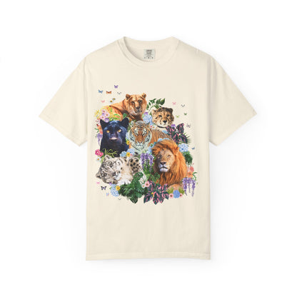 Colorful Big Cat Tee