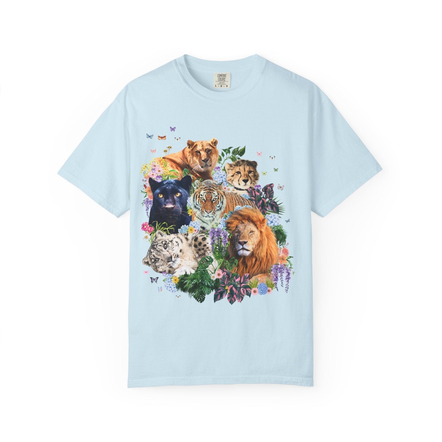 Colorful Big Cat Tee