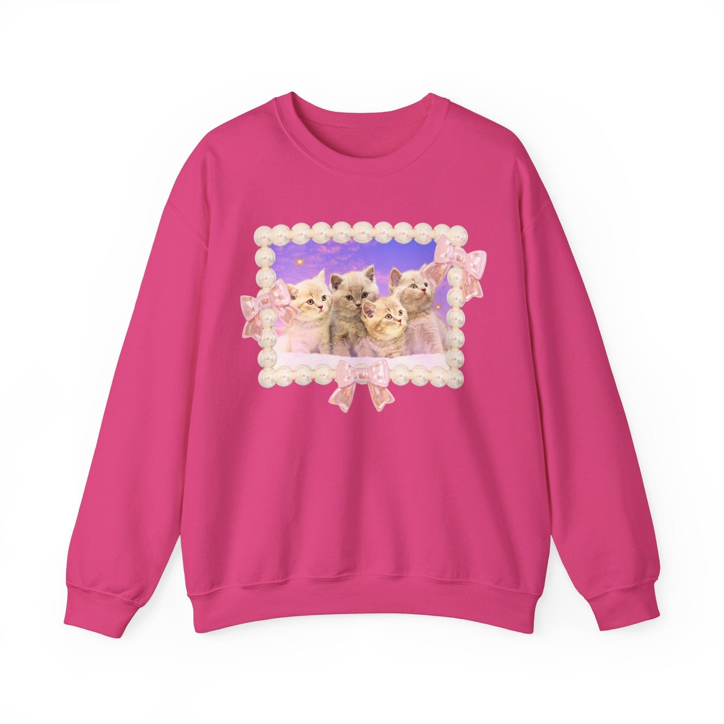 Weirdcore Dreamcore Cat Sweatshirt