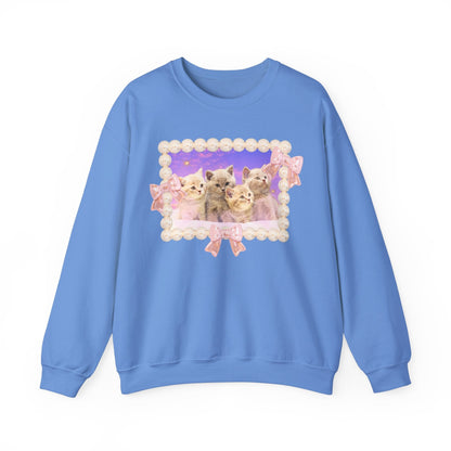 Weirdcore Dreamcore Cat Sweatshirt