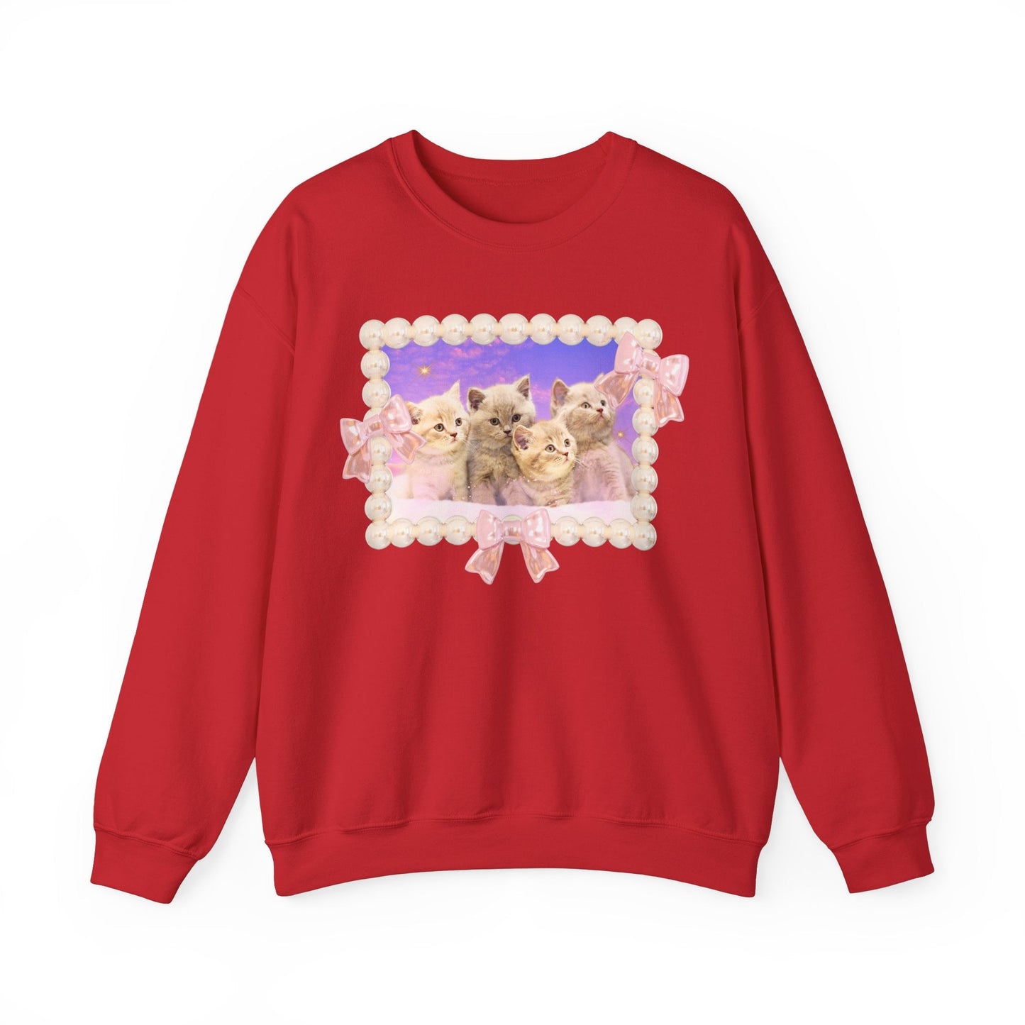 Weirdcore Dreamcore Cat Sweatshirt