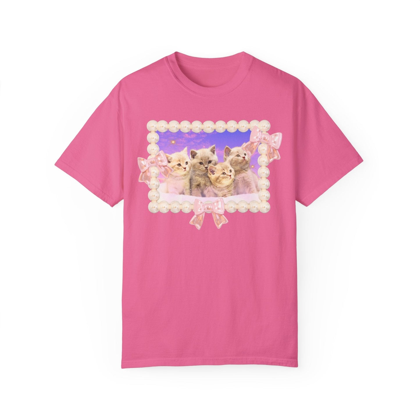 Colorful Cat Lover Tee