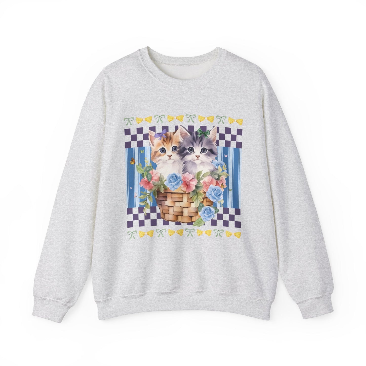 Colorful Cat Mom Sweatshirt