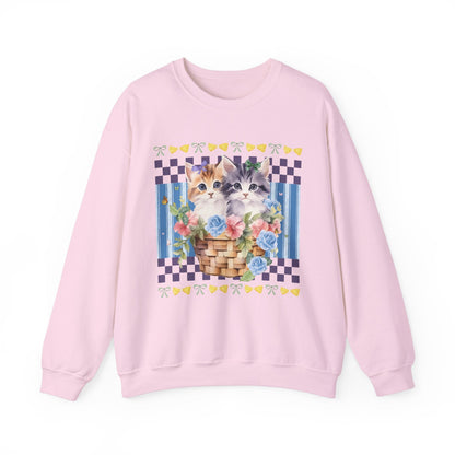 Colorful Cat Mom Sweatshirt