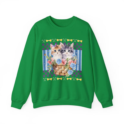 Colorful Cat Mom Sweatshirt