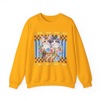Colorful Cat Mom Sweatshirt