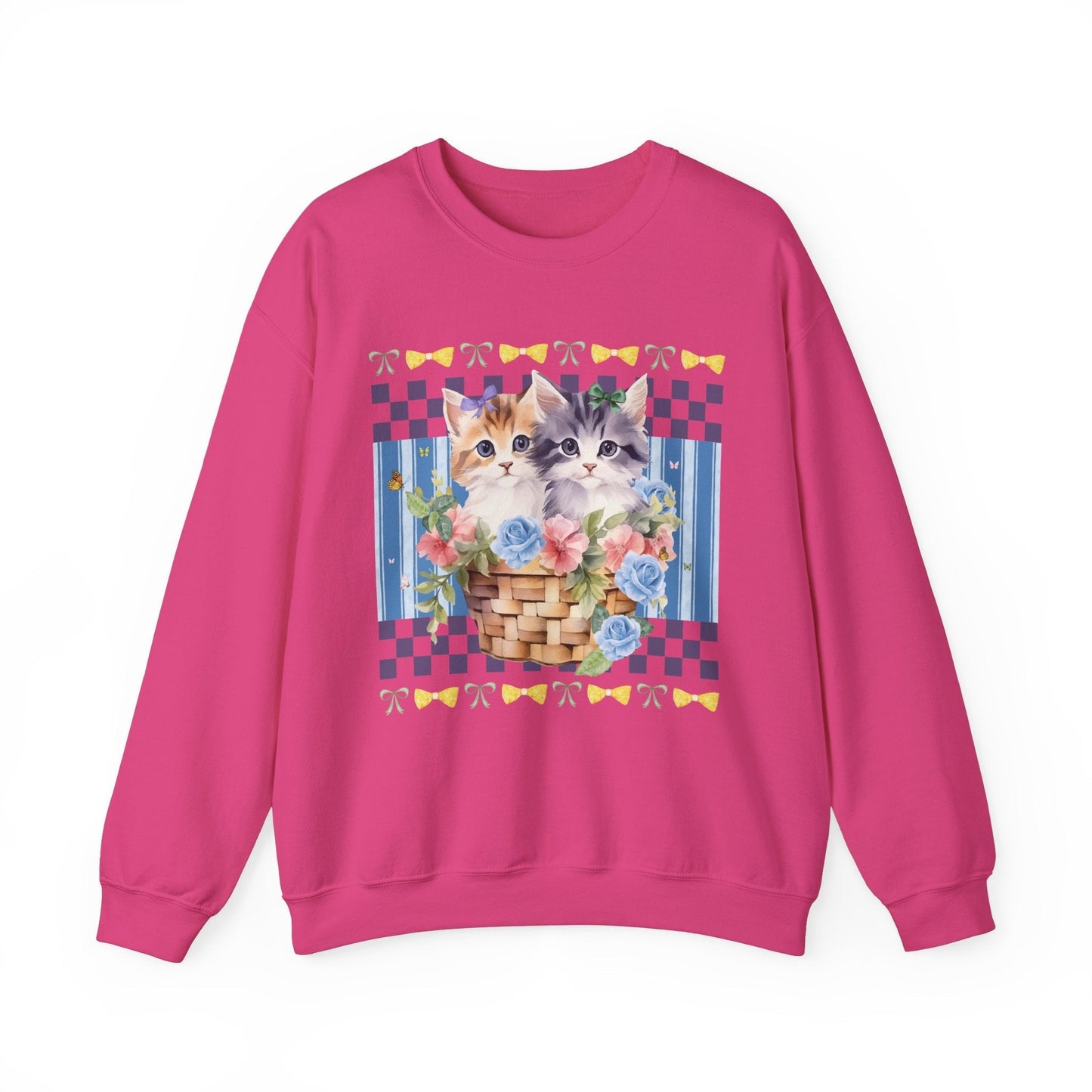 Colorful Cat Mom Sweatshirt