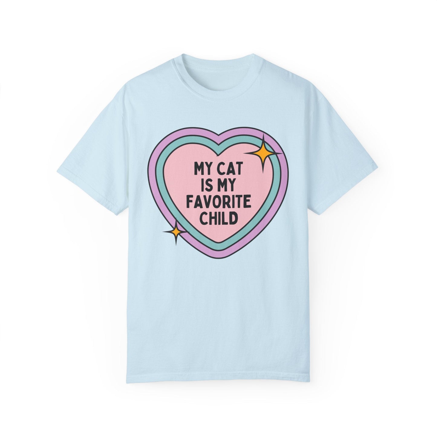 Colorful Cat Mom Tee Shirt