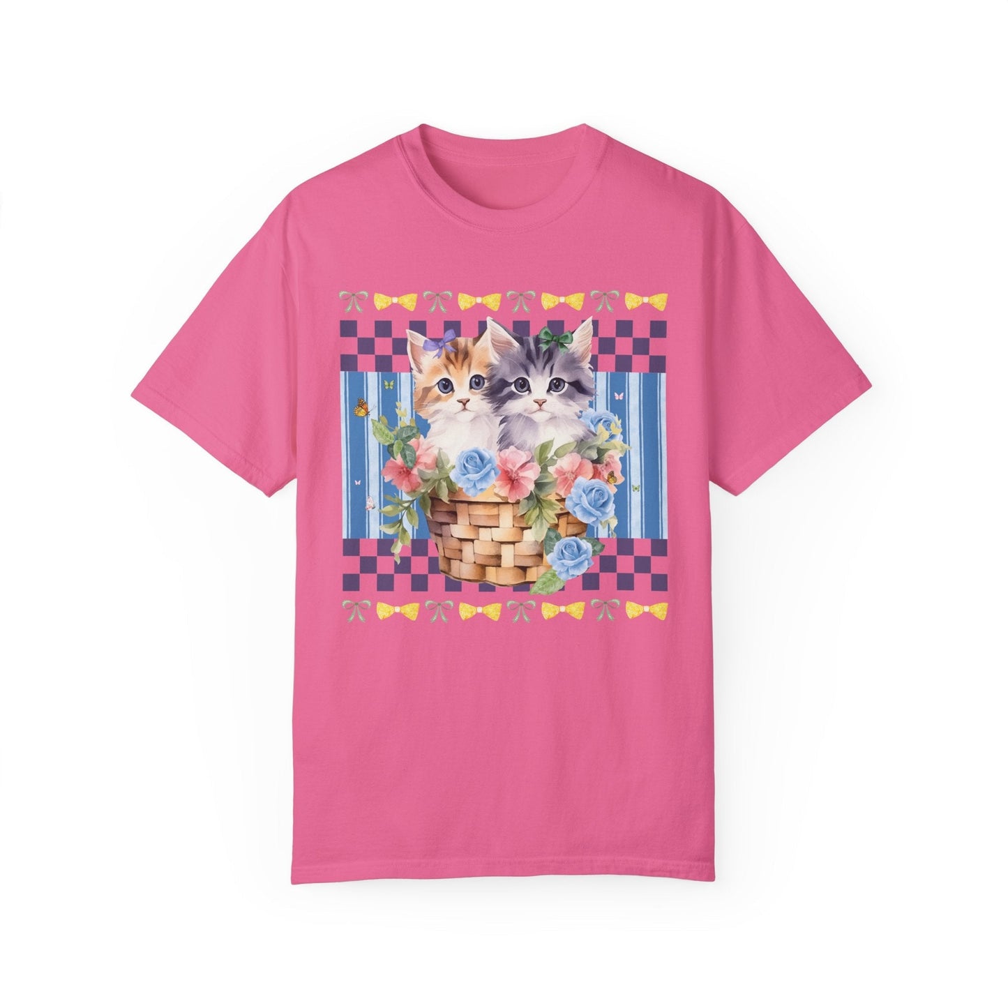 Colorful Cat Mom Tee Shirt