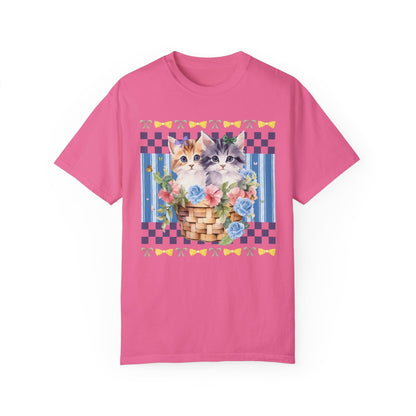 Colorful Cat Mom Tee Shirt