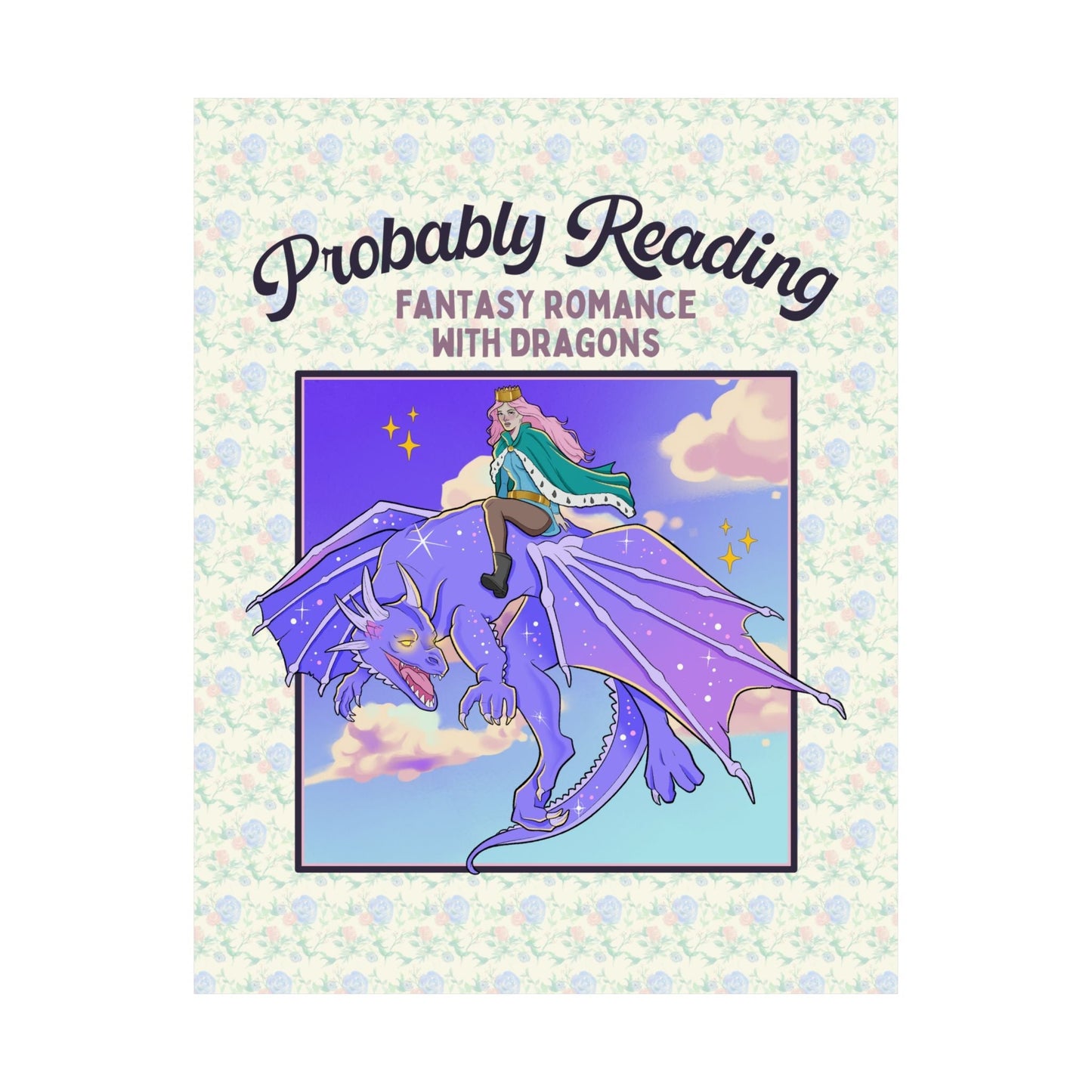 Fantasy Romance Reader Poster
