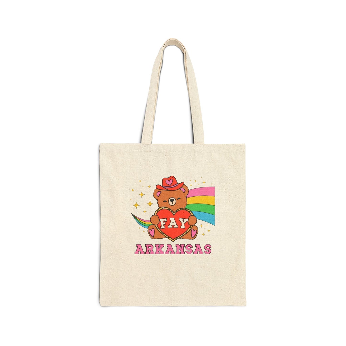 Colorful Fayetteville Arkansas Tote