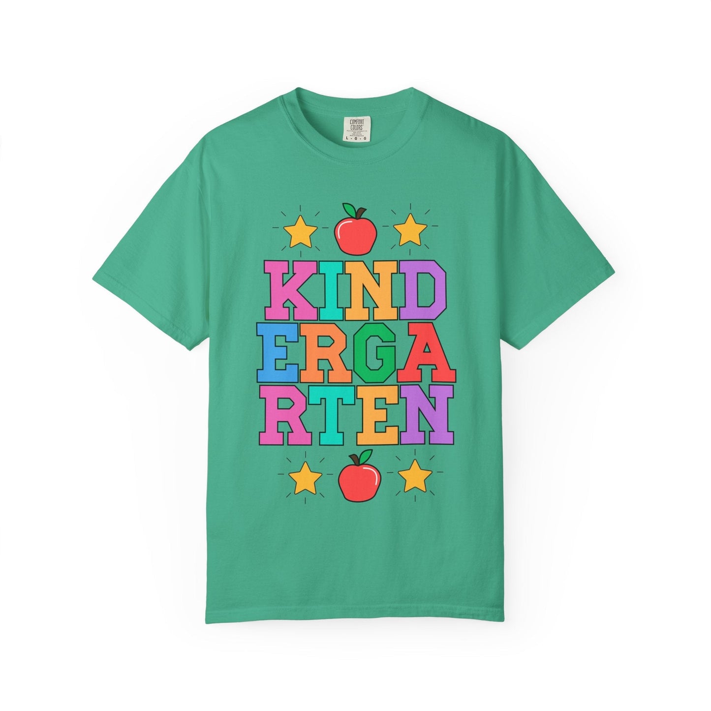 Colorful Kindergarten Teacher Tee