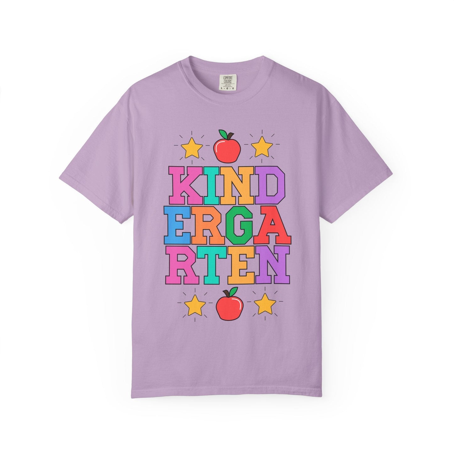 Colorful Kindergarten Teacher Tee