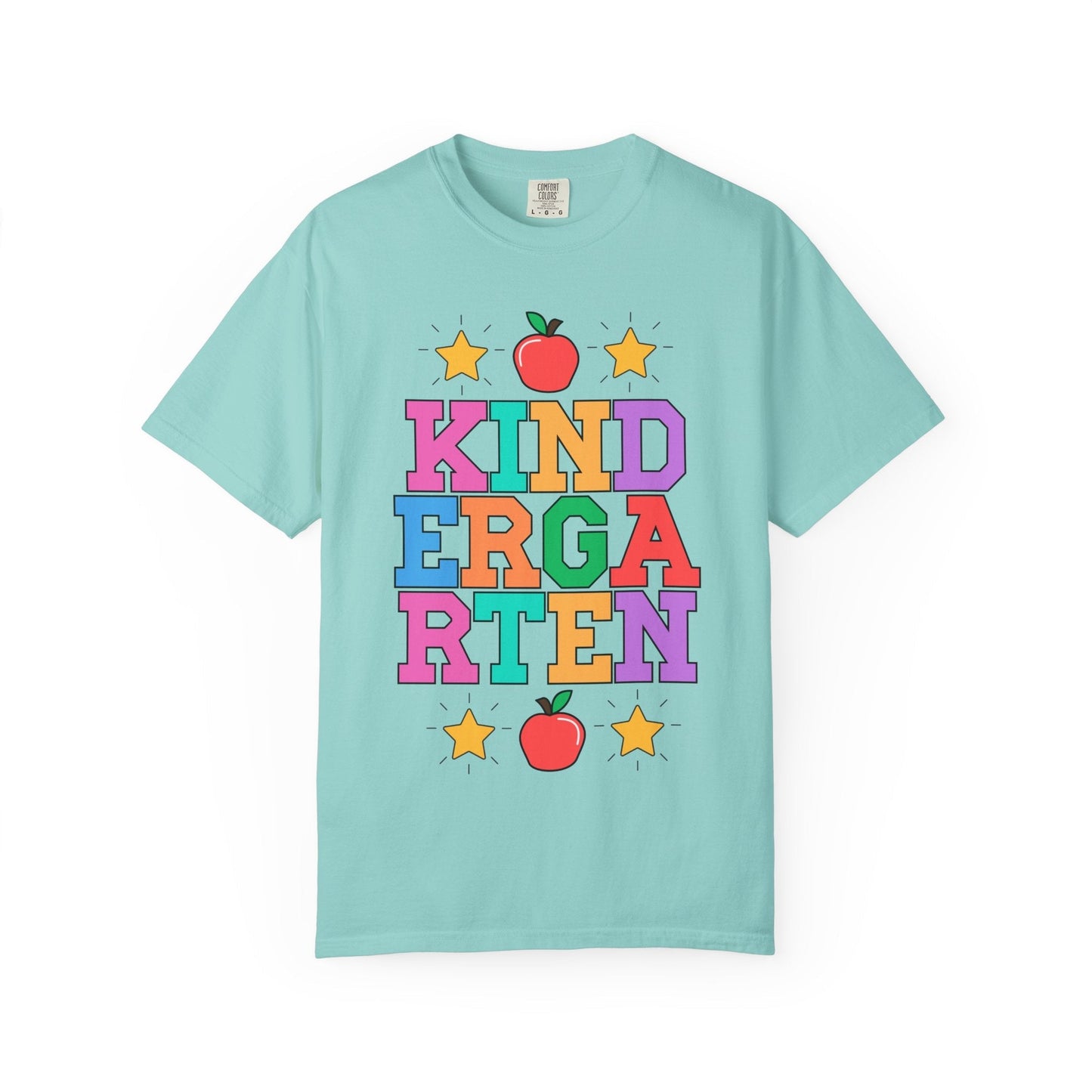 Colorful Kindergarten Teacher Tee