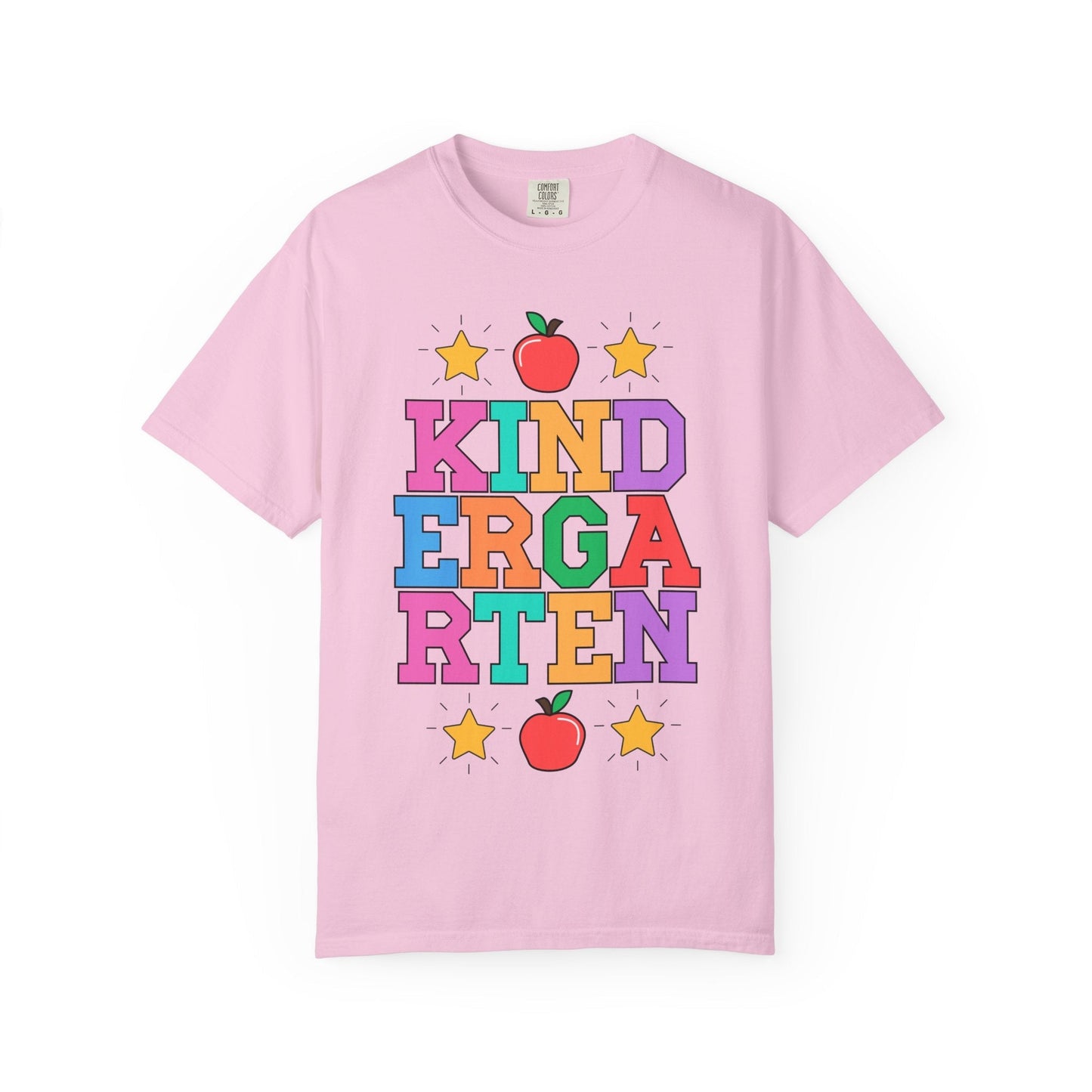 Colorful Kindergarten Teacher Tee