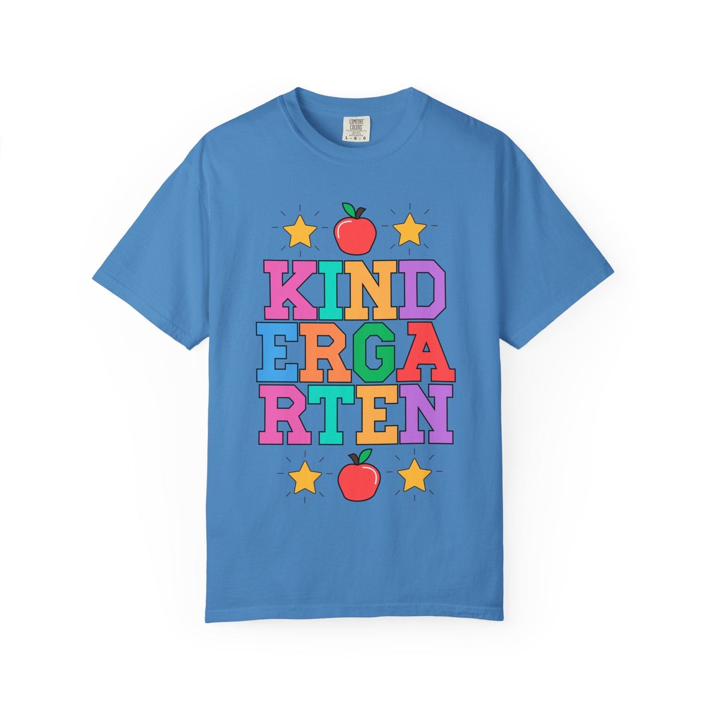 Colorful Kindergarten Teacher Tee